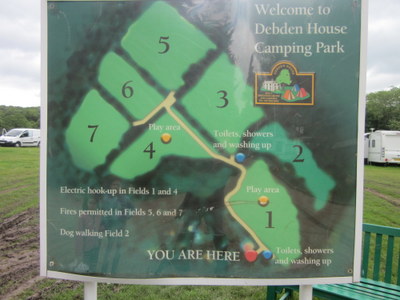 Debden House Map