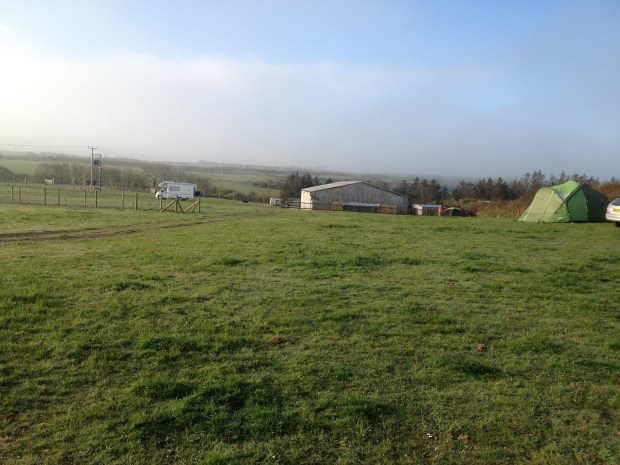 view of the shower block